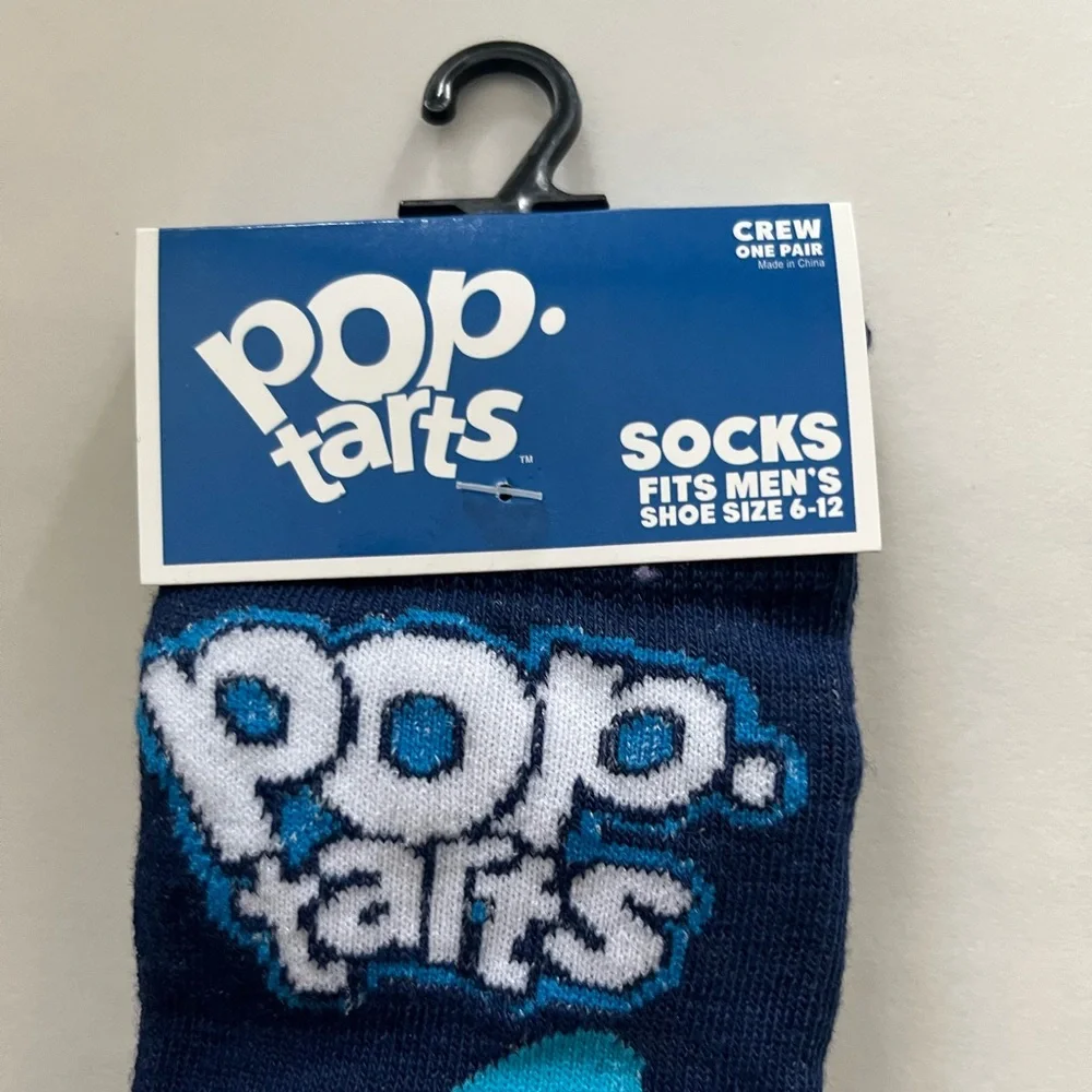 Pop Tarts Socks Fits Men’s Shoe Size 6-12